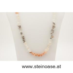 Mondstein Splitter-Kette 'Bunt'